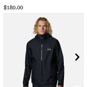 Mountain Hardwear Men’s Threshold Jacket in Bronze ⭐️ - like new!